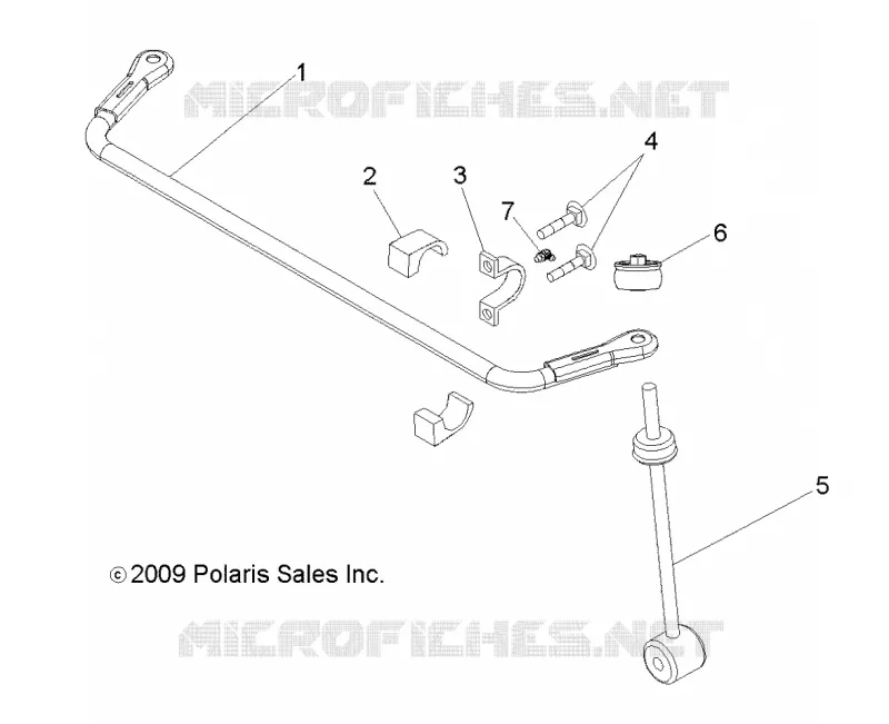 SUSPENSION ARRIERE STABILIZER BAR