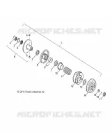 SYSTÈME DE TRANSMISSION, SECONDARY CLUTCH