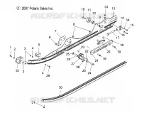 SUSPENSION, FIXATION RAIL