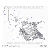 SYSTÃˆME DE TRANSMISSION, MAIN GEARCASE MOUNTING