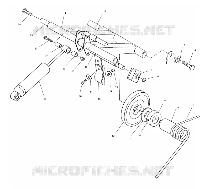 BRAS DE SUSPENSION ARRIERE
