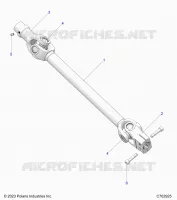 SYSTÃˆME DE TRANSMISSION, FRONT PROP SHAFT