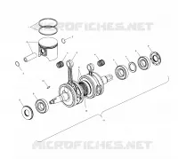 PISTON ET VILEBREQUIN