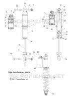 SUSPENSION, AMORTISSEUR IFS