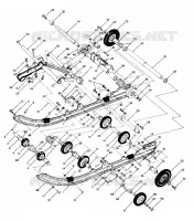 SUSPENSION STAR AND SPRINT ES UPDATED 2/90 (4916811681021A)