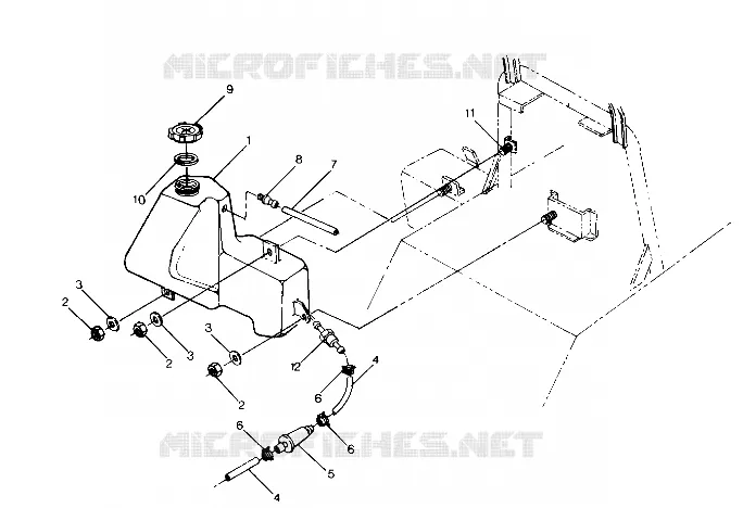 RESERVOIR D'HUILE LTR/STARTRAK (4914141414016A)