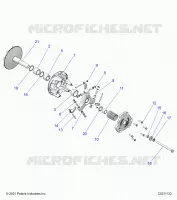 SYSTÃˆME DE TRANSMISSION, PRIMARY CLUTCH