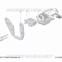 BRAKES, ETRIER DE FREIN ARRIERE