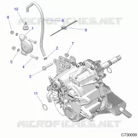 SYSTÃˆME DE TRANSMISSION, MAIN GEARCASE MOUNTING