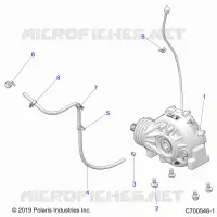 DRIVE TRAIN, FRONT SUPPORT PONT