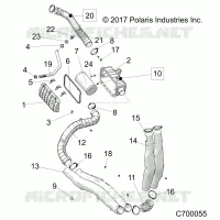 ENGINE, PRISE D'AIR SYSTEM