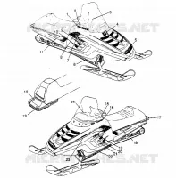 EMBLEMES  500 EFI 0952774, EFI SKS 0952574,   EFI SKS PT 0952974, and EUROPEA (4929052905B002)