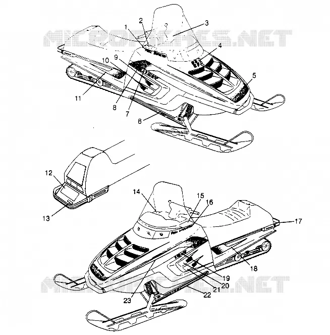 EMBLEMES  500 EFI 0952774, EFI SKS 0952574,   EFI SKS PT 0952974, and EUROPEA (4929052905B002)