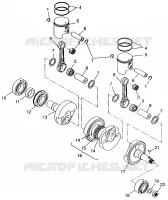 PISTON ET VILEBREQUIN
