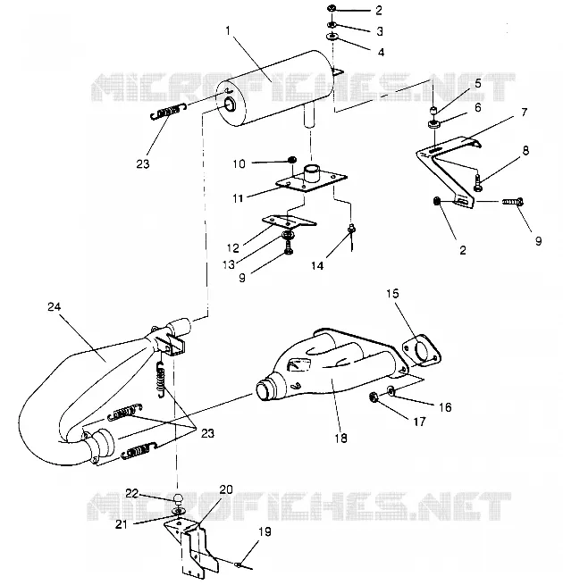 ECHAPPEMENT RXL TOURING 0950869 (4928982898C007)