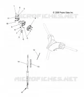 MOTEUR, ACCELERATEUR CONTROL ASM.