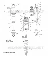 SUSPENSION, AMORTISSEUR IFS (7044120)