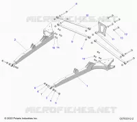 SUSPENSION ARRIERE CONTROL ARMS