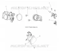 ENGINE, CORPS DE PAPILON AND FUEL RAIL