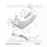 SYSTÃˆME D'ALIMENTATION, FUEL TANK ASM.