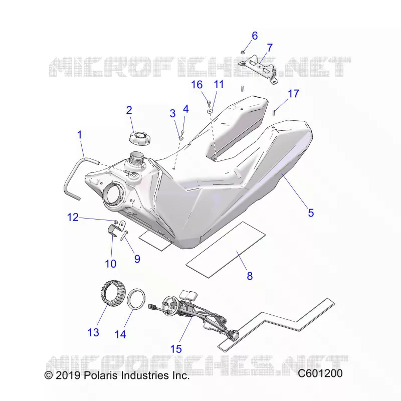 SYSTÃˆME D'ALIMENTATION, FUEL TANK ASM.