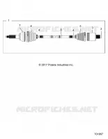 DRIVE TRAIN, TRANSMISSION ARRIERE SHAFT (FROM 7/17/2017)