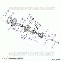 SYSTÃˆME DE TRANSMISSION, PRIMARY CLUTCH