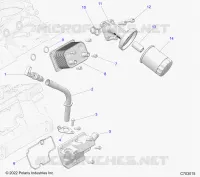 ENGINE, JAUGE ET FILTRE A HUILE