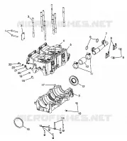 CARTERS MOTEUR 600 RMK 0980958 and EUROPEAN 600 RMK E980958 (4944634463C006)