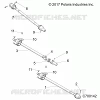SYSTEME DE TRANSMISSION, FRONT, MID, REAR PROP SHAFT