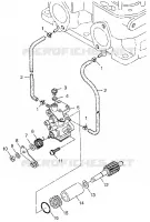 POMPE A HUILE 500 RMK 0982964 and EUROPEAN 500 RMK E982964 (4942634263C014)