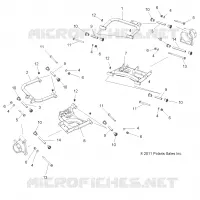 SUSPENSION ARRIERE CONTROL ARMS - R13VH57AD/6EAK (49RGRSUSPRR12RZR570)  570 polaris-tout-terrain-atv-quad 2013 RZR 570 EFI 67917