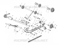 SUSPENSION ARRIERE - S00WB1AS (4956195619A013)  120 polaris-tout-terrain-atv-quad 2000 120 XCR 18904